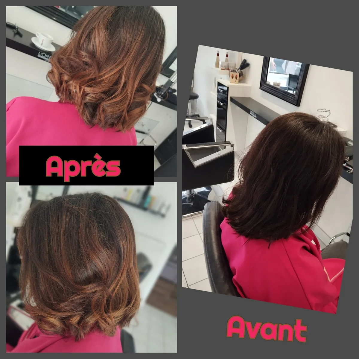 Réalisation coiffure — Copines' Hair