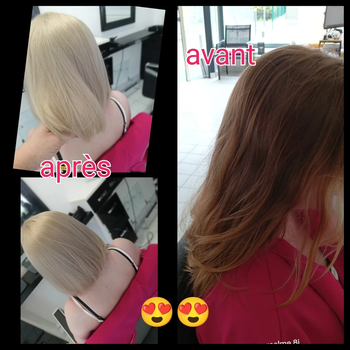 Réalisation coiffure — Copines' Hair